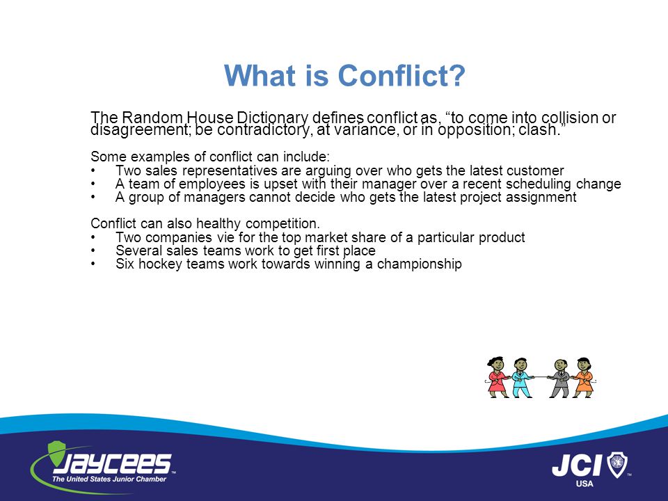 conflict definition and example